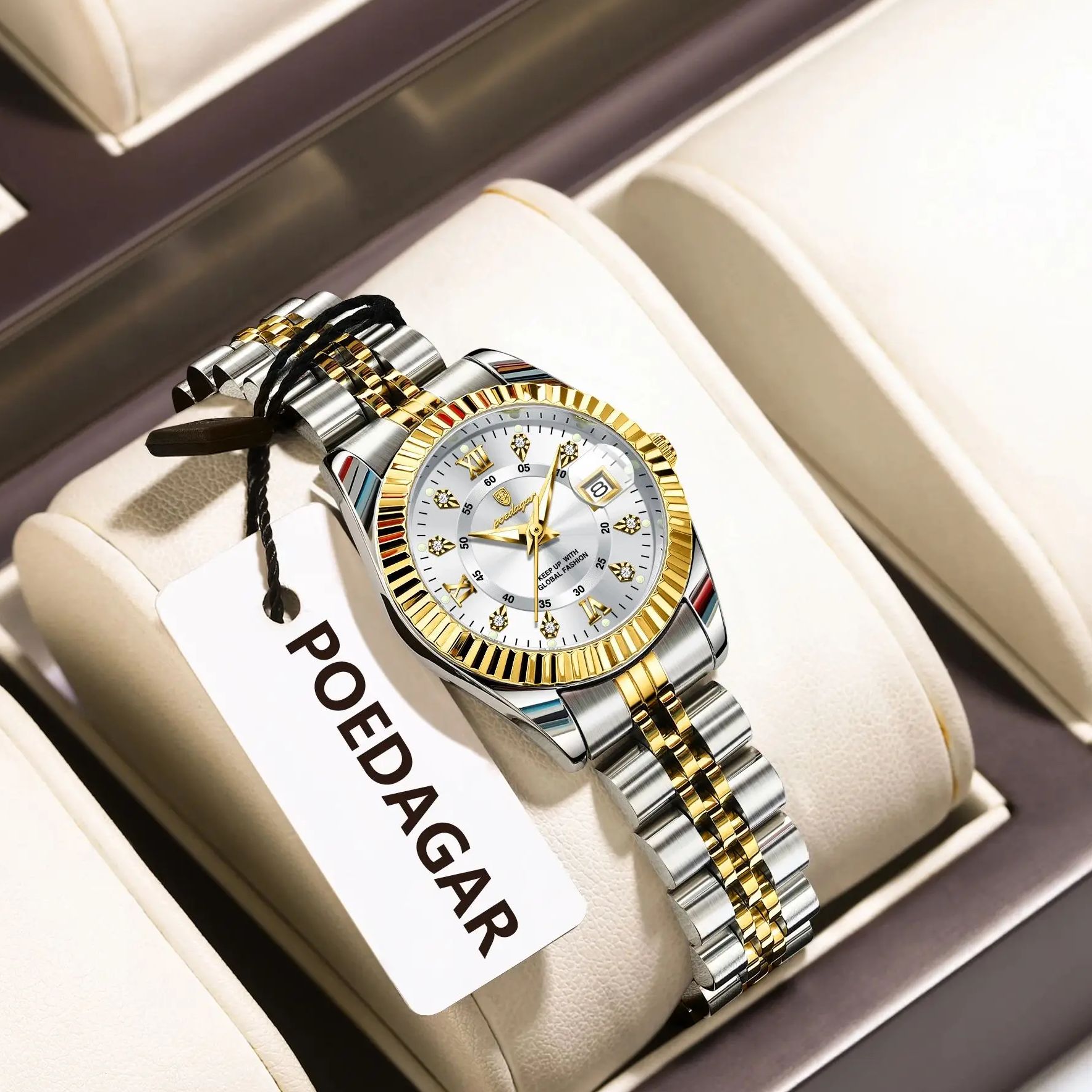 Luxury Watch Casio - POEDAGAR Original Elegant Women's Watches Waterproof