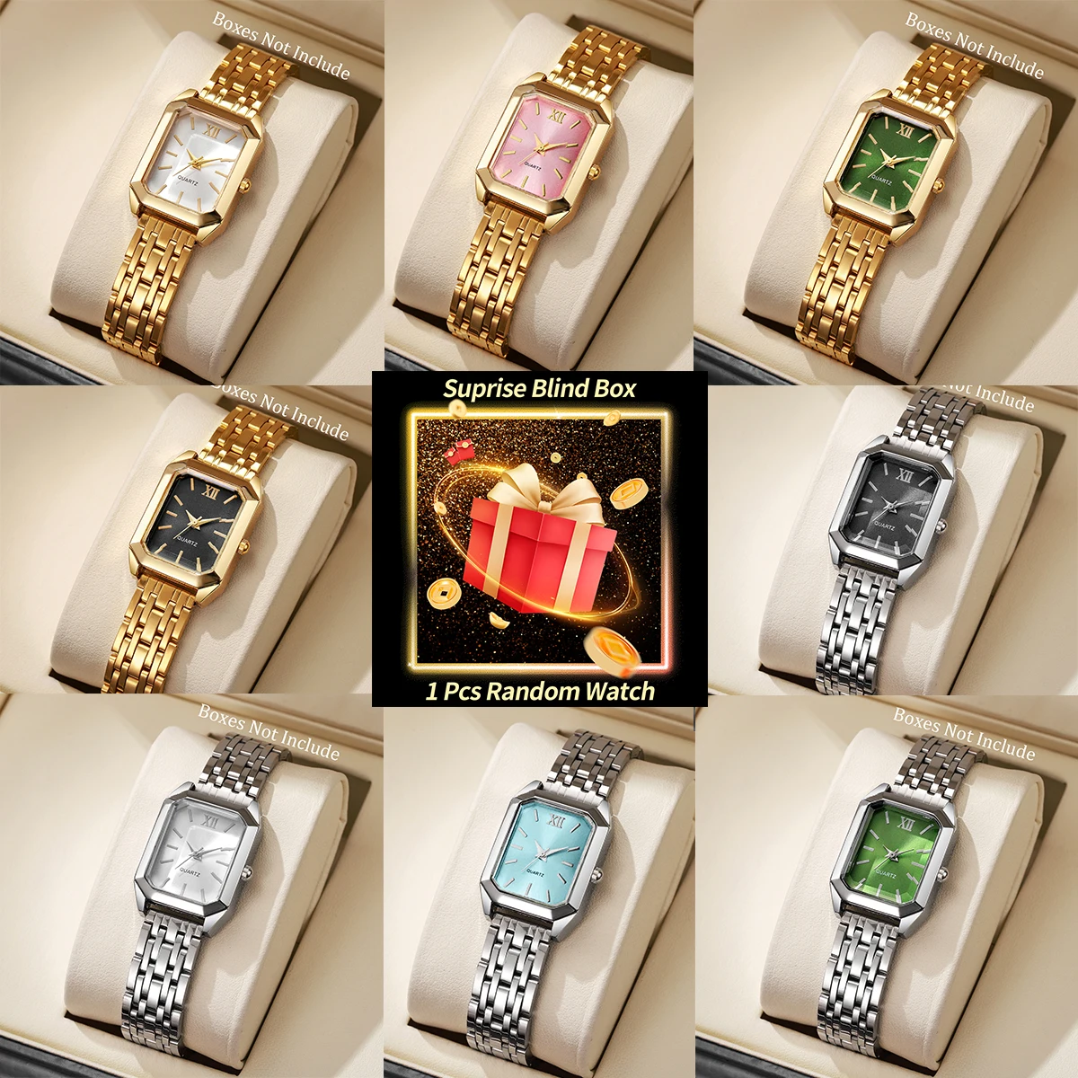 Luxury Women'S Watch - Surprise Blind Box Women Watch Random