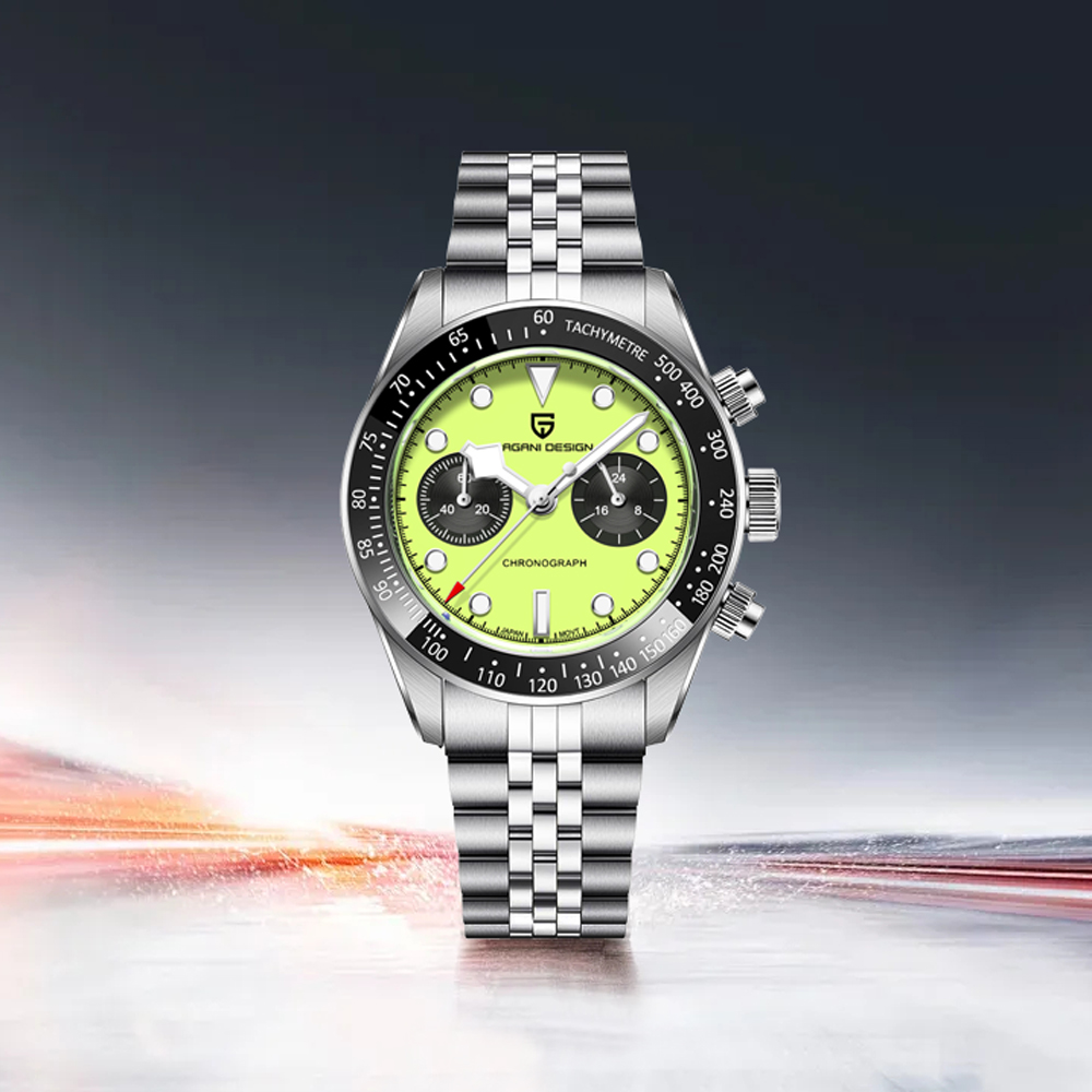 Luxury Watch Green Dial - 2026 New PAGANI DESIGN Men's Watches