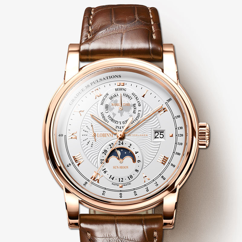 New LOBINNI Luxury Brand Seagu - огляд і ціна Luxury Watch On Sale