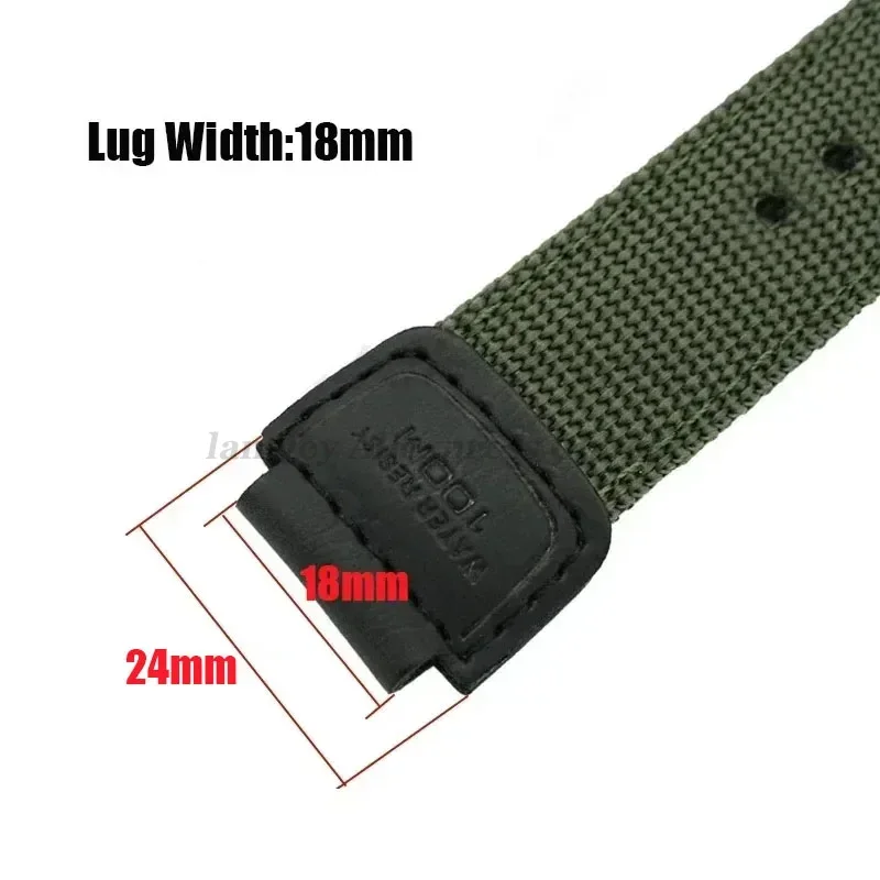 18mm Nylon Watch Strap for Cas - огляд і ціна Luxury Watch Casio