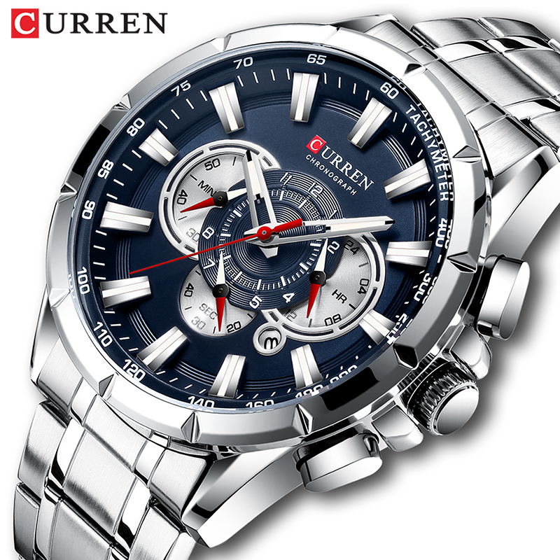 CURREN Wrist Watch Men Waterpr - огляд і ціна Luxury Watch Maker