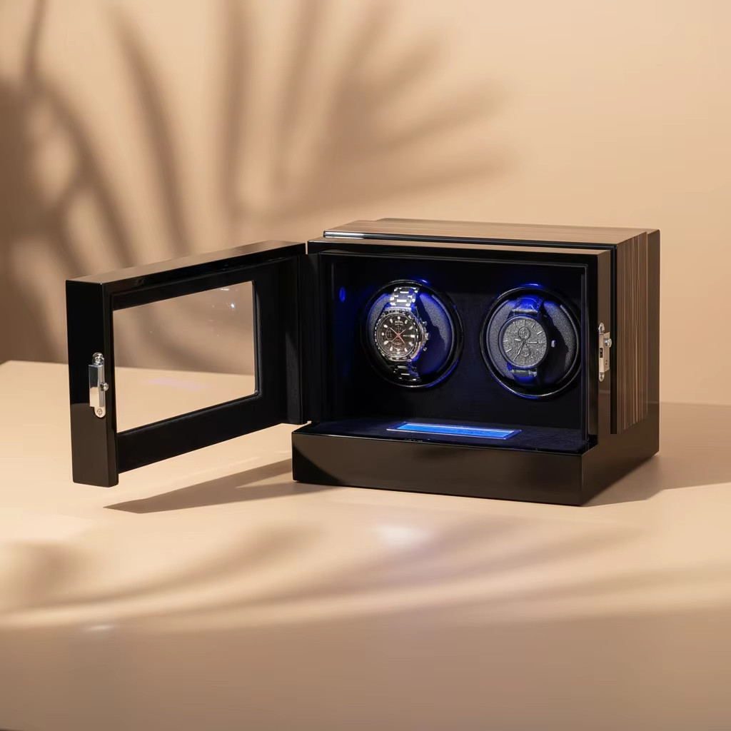 2 Slots Protective Luxury Watc - огляд і ціна Luxury Watch Winder Box