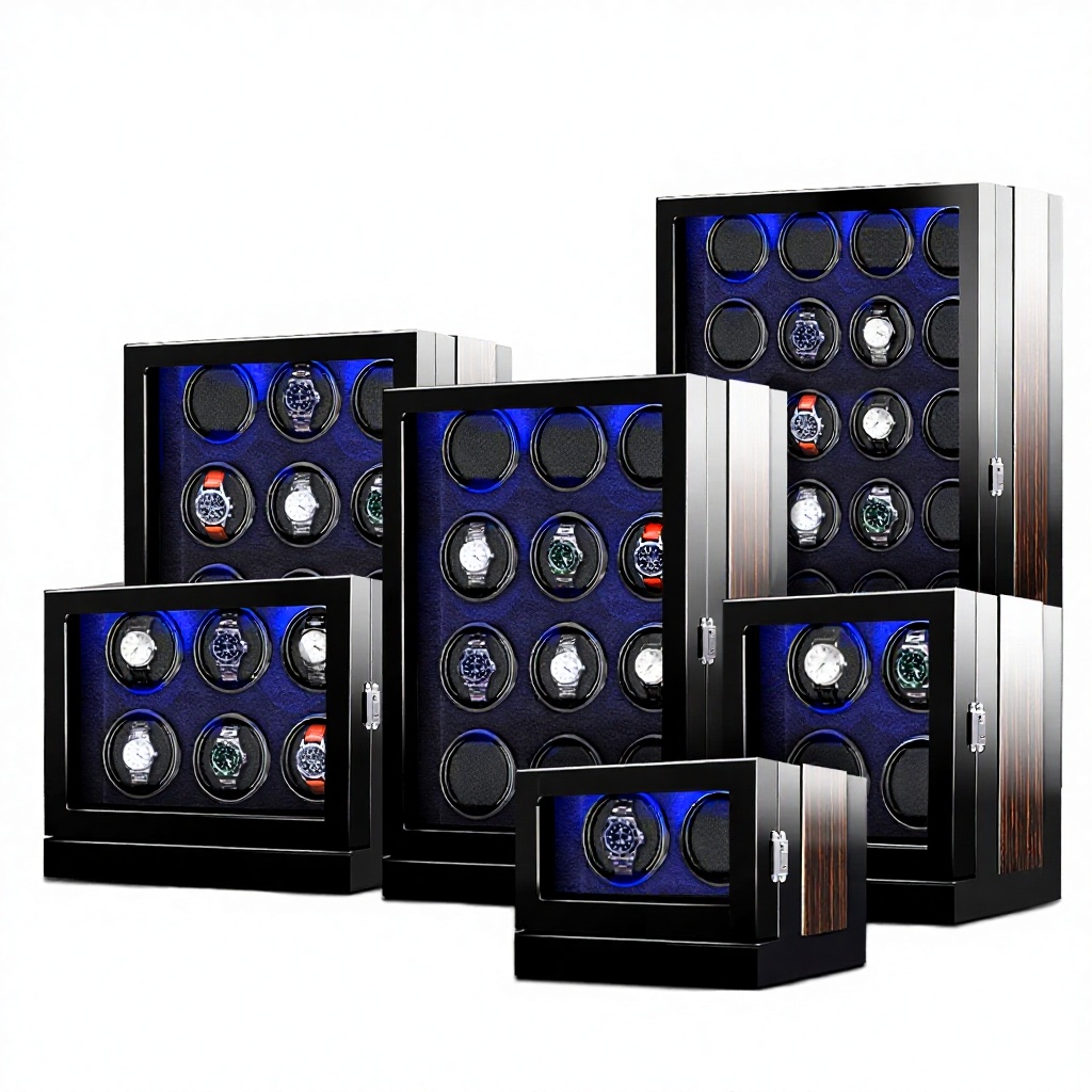 2 Slots Protective Luxury Watc - огляд і ціна Luxury Watch Winder Box