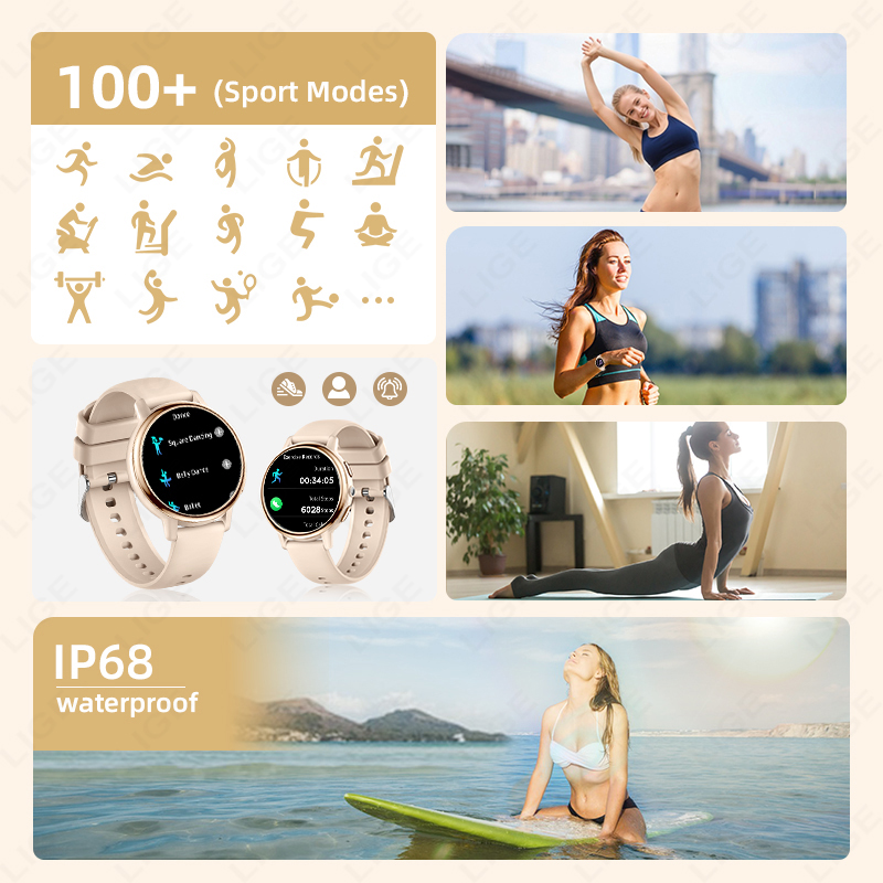 2026 LIGE Women Smart Watch Lu - огляд і ціна Luxury Watch On Wrist