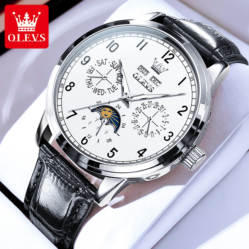OLEVS 6698 Mens Watch Luxury D - огляд і ціна Luxury Watch On Sale