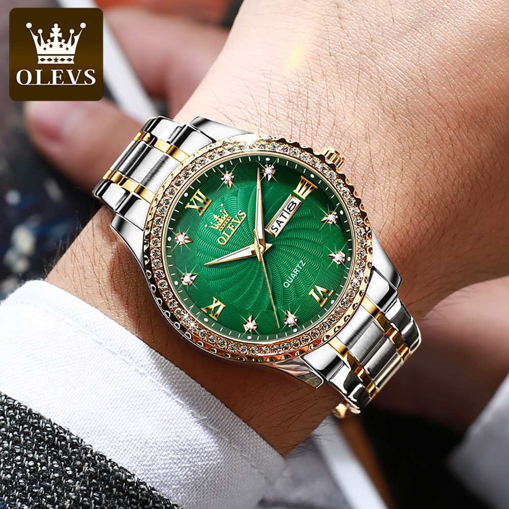 OLEVS 5565 Luxury Brand Quartz - огляд і ціна Luxury Watch Maker