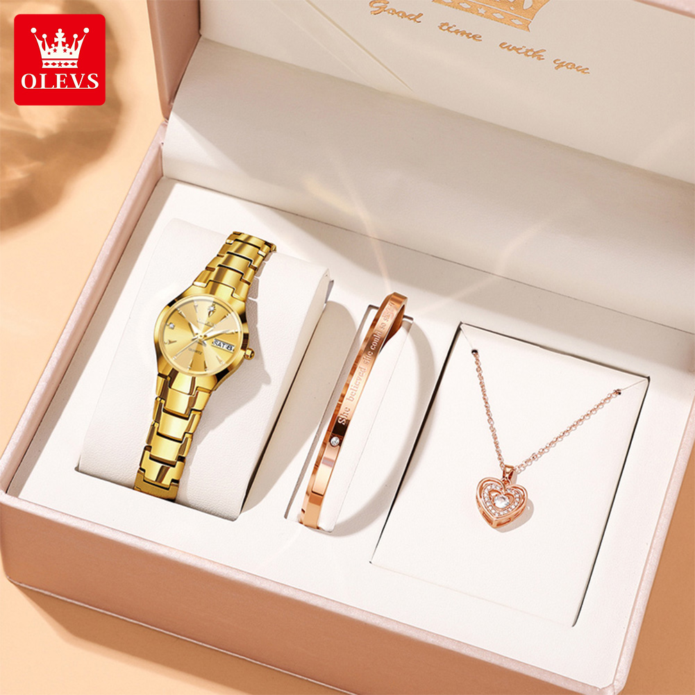 OLEVS Ladies Watch 8697 Luxury - огляд і ціна Luxury Watch In Usa