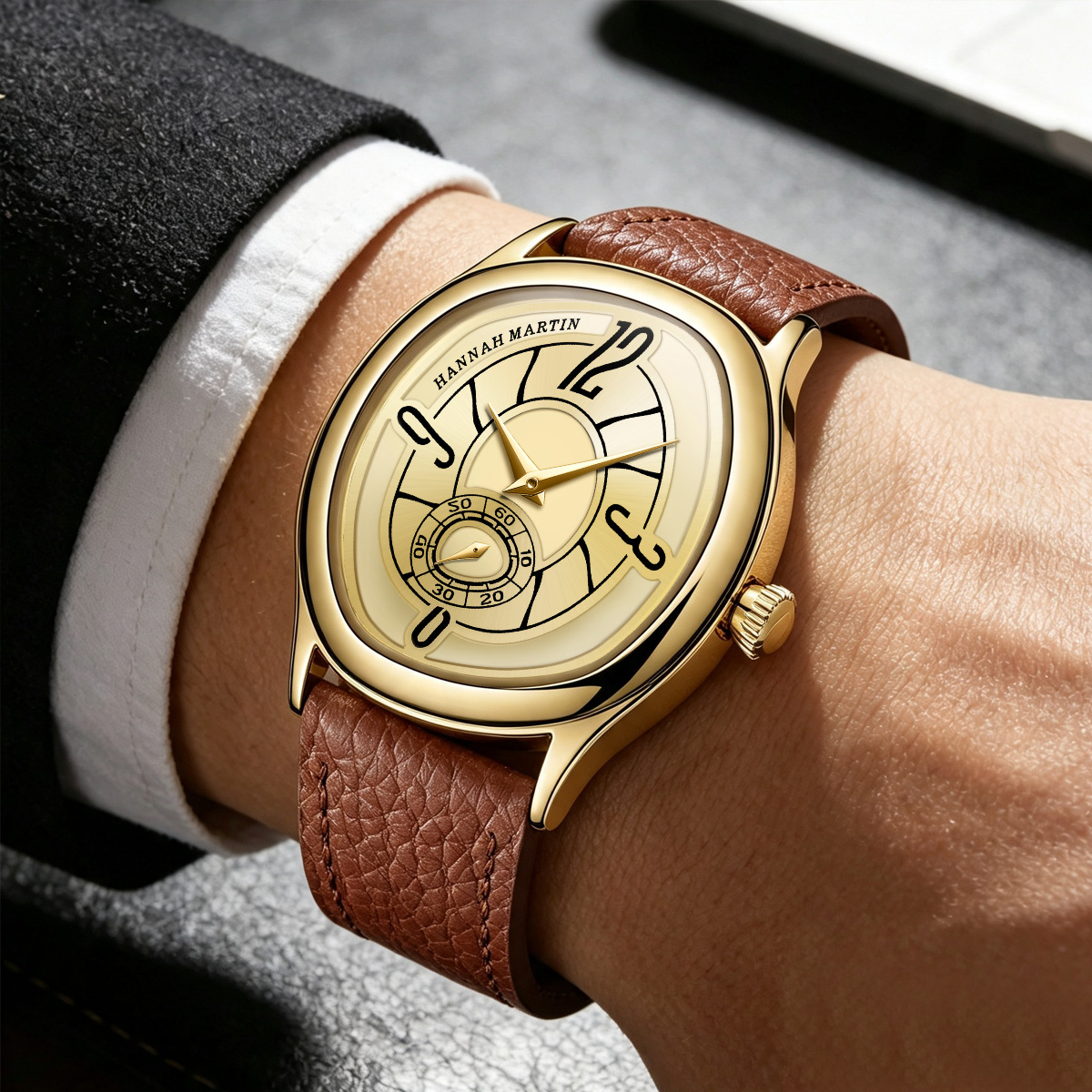 HANNAH MARTIN Watch Fashion Le - огляд і ціна Luxury Watch For