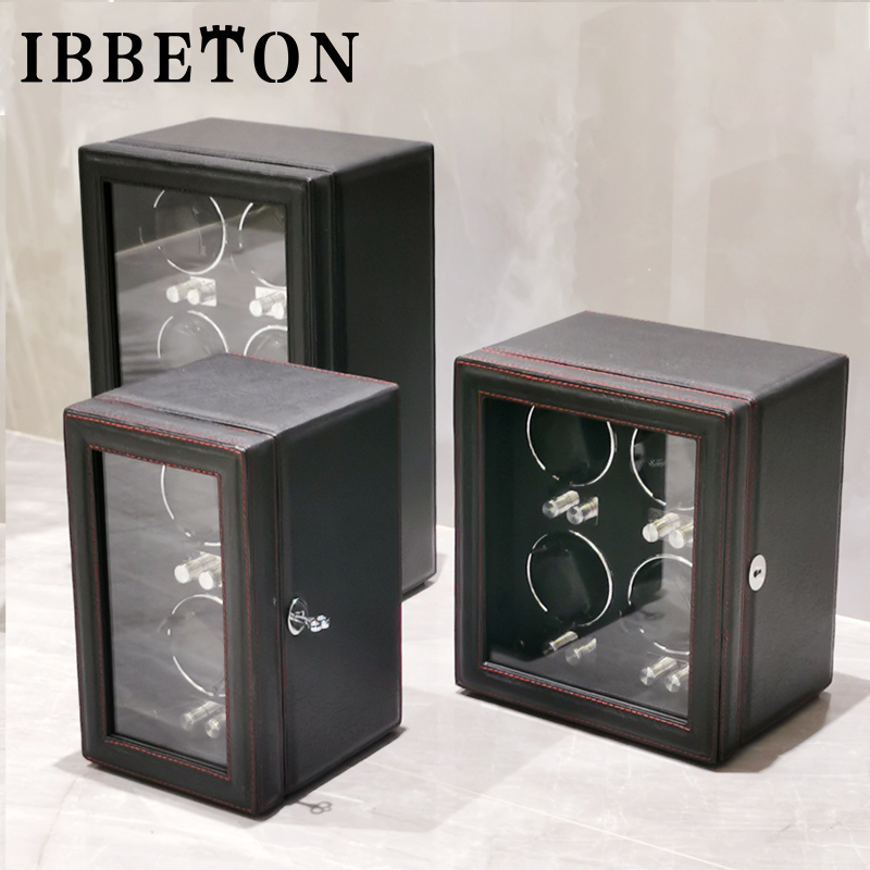 Luxury Watch Winder Leather Au - огляд і ціна Luxury Watch Winder Box