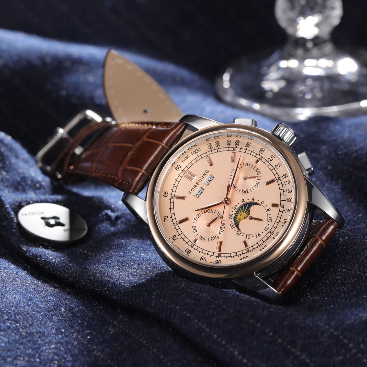Forsining Classic Mens Watches - огляд і ціна Luxury Watch On Sale
