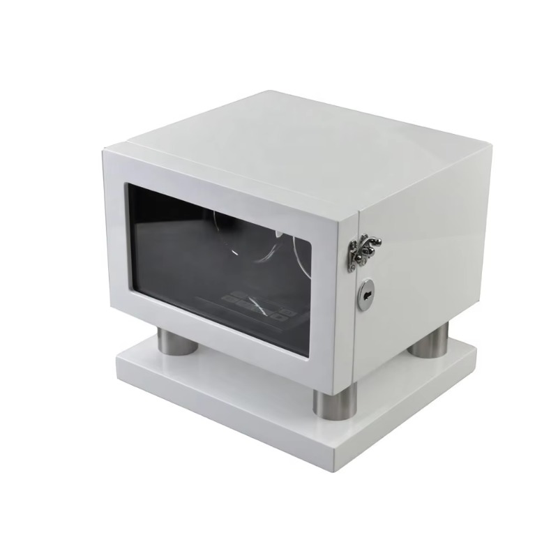 White Brown Leather Controller - огляд і ціна Luxury Watch Winder Box