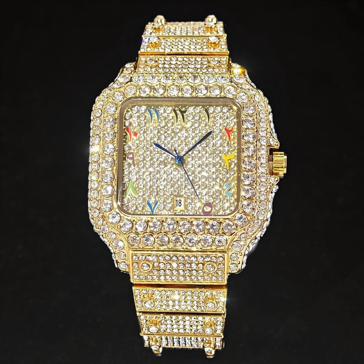 Hot Fashion UNIGUET Full Diamo - огляд і ціна Luxury Watch And Jewelry Brand