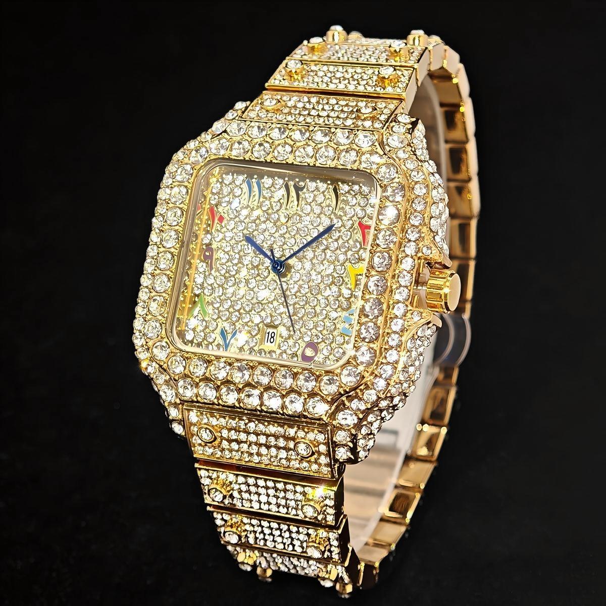 Hot Fashion UNIGUET Full Diamo - огляд і ціна Luxury Watch And Jewelry Brand