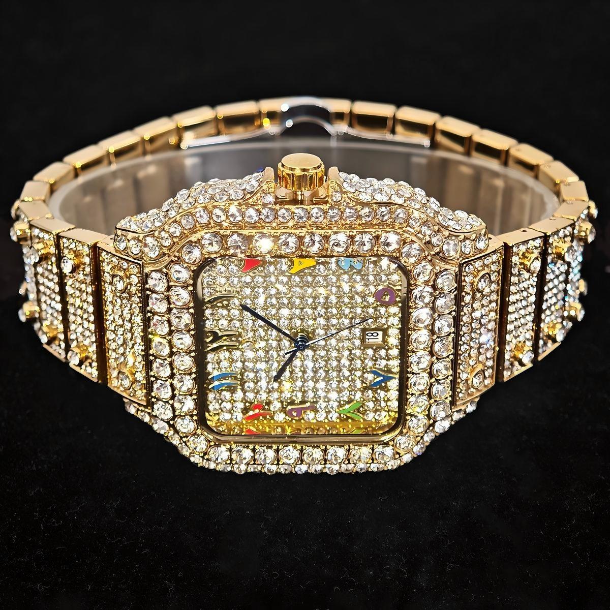 Hot Fashion UNIGUET Full Diamo - огляд і ціна Luxury Watch And Jewelry Brand