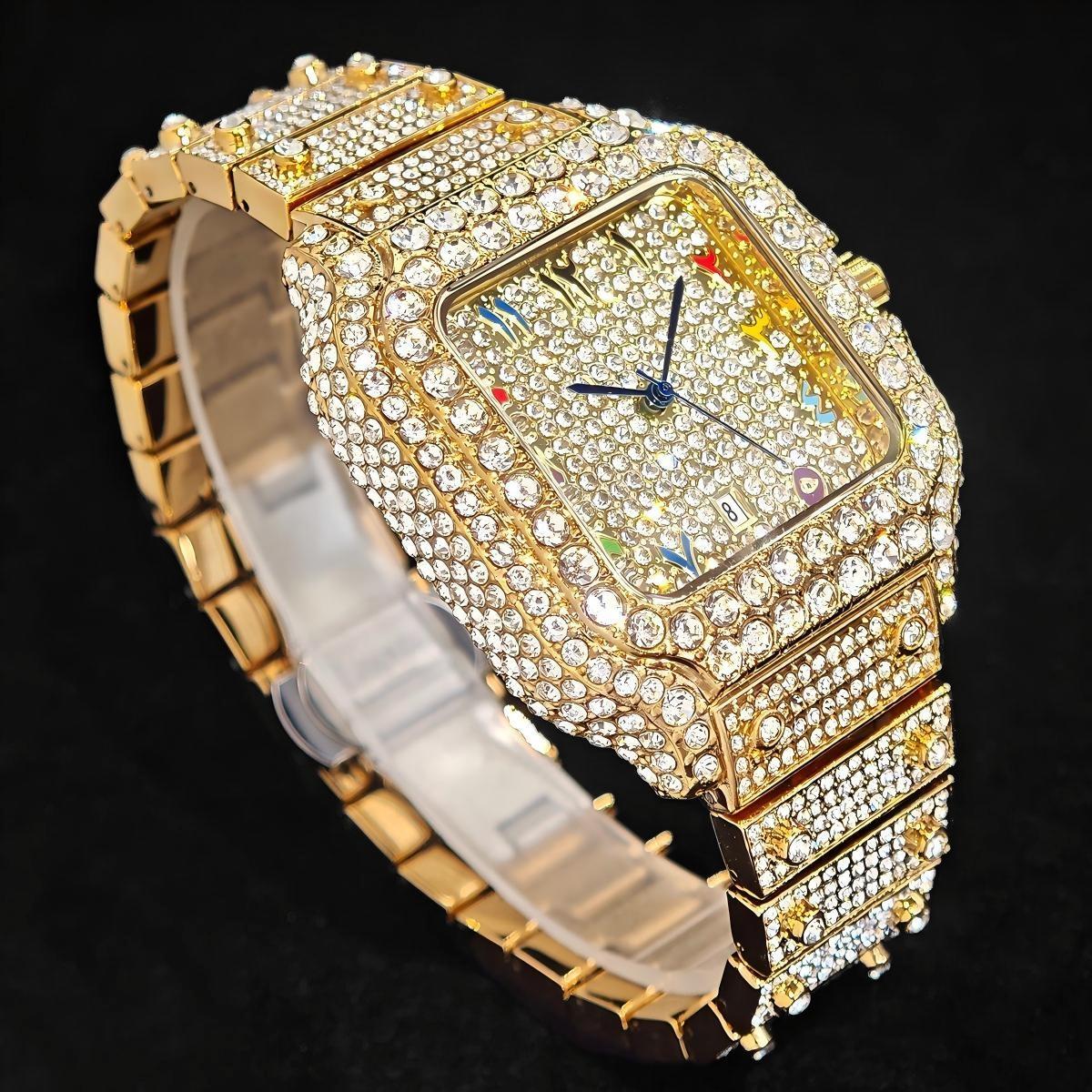 Hot Fashion UNIGUET Full Diamo - огляд і ціна Luxury Watch And Jewelry Brand