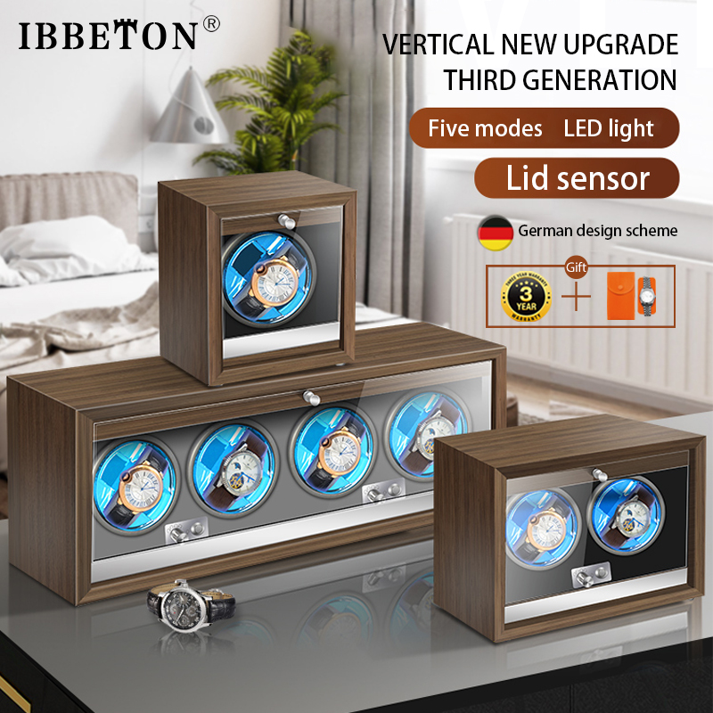 IBBETON Case Storage Luxury Wa - огляд і ціна Luxury Watch Winder Box
