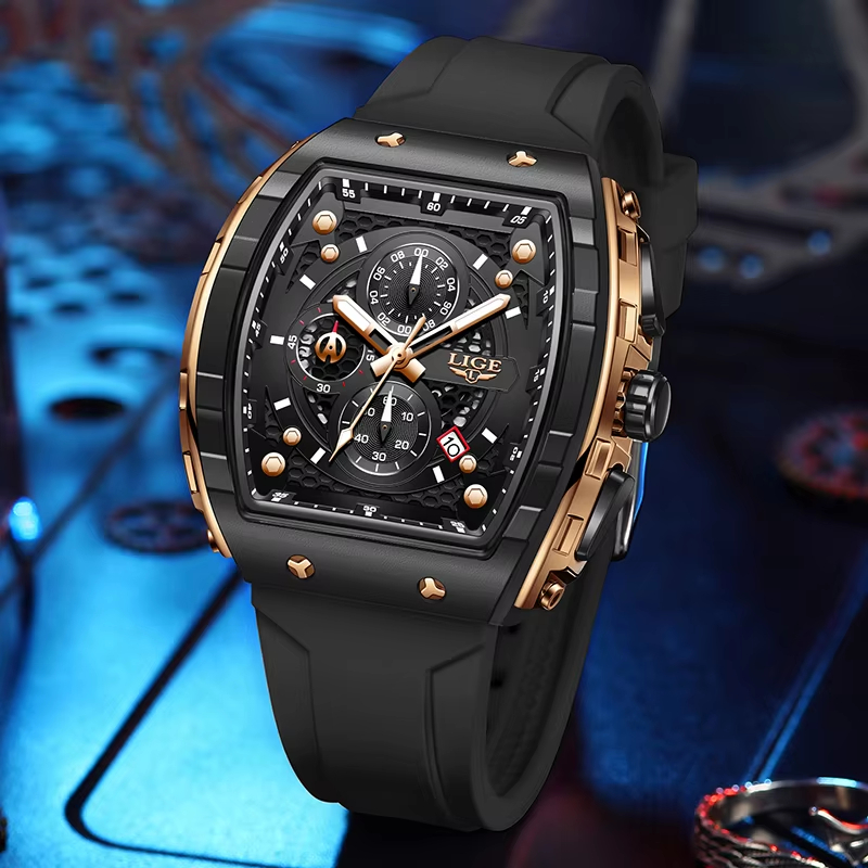 LIGE Top Brand Luxury Men Watc - огляд і ціна Luxury Watch Maker