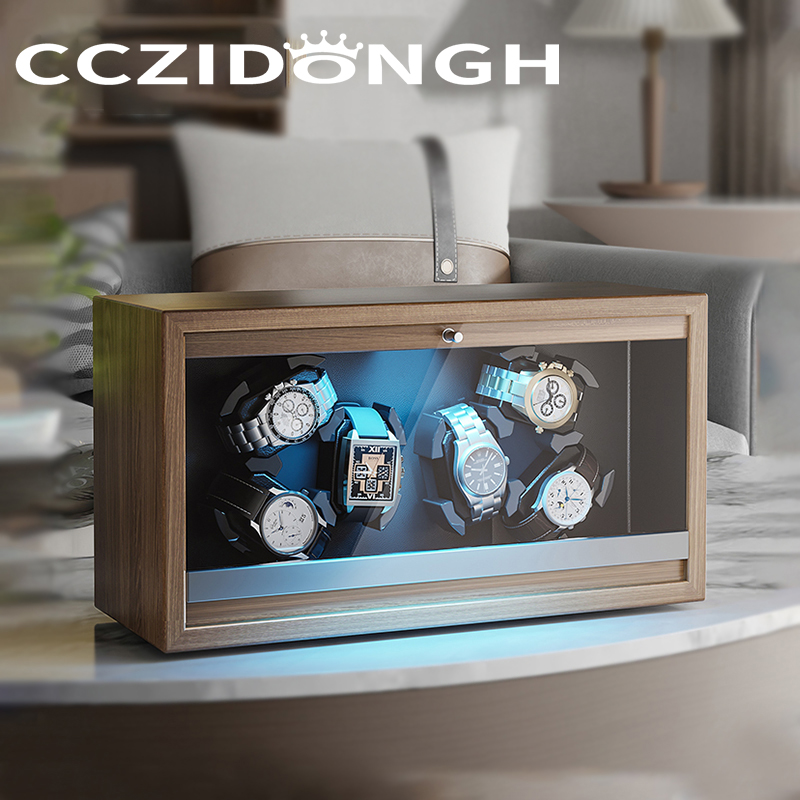 Brand New Wooden Watch Winder  - огляд і ціна Luxury Watch Winder Box