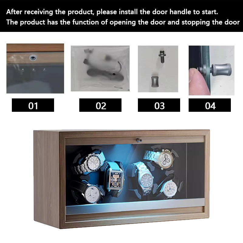 Brand New Wooden Watch Winder  - огляд і ціна Luxury Watch Winder Box