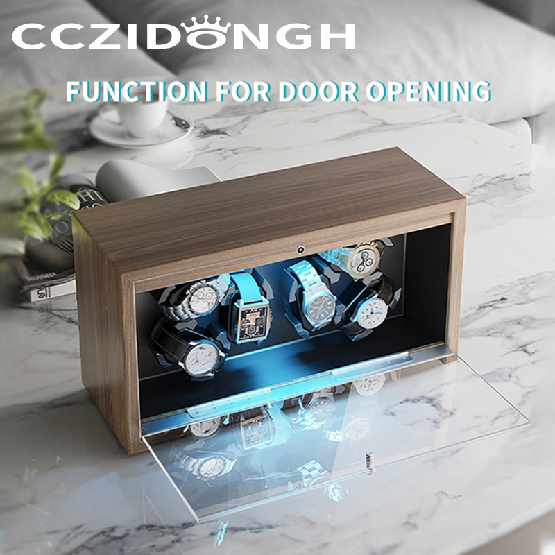 Brand New Wooden Watch Winder  - огляд і ціна Luxury Watch Winder Box