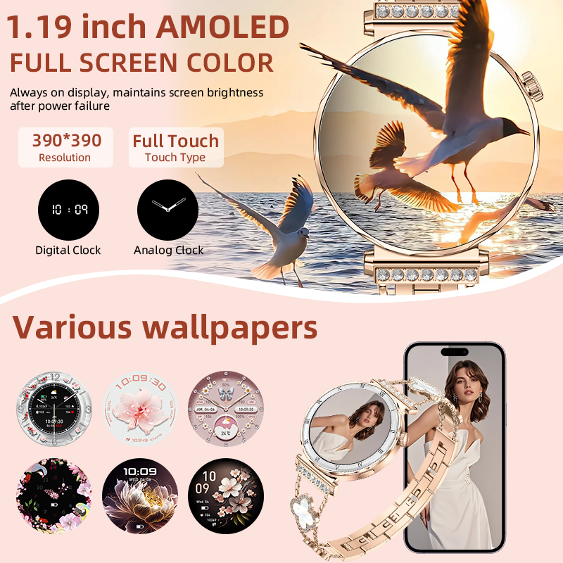 LIGE Luxury Smart Watch Women  - огляд і ціна Luxury Watch On Wrist