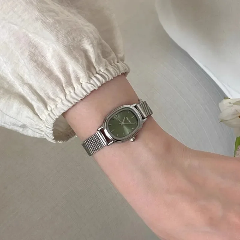 Small Oval Dial Green Watch Si - огляд і ціна Luxury Watch Green Dial