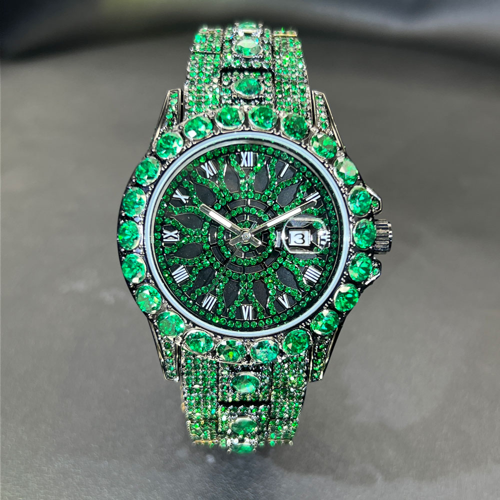 Green Diamond Watch For Men Br - огляд і ціна Luxury Watch And Jewelry Brand