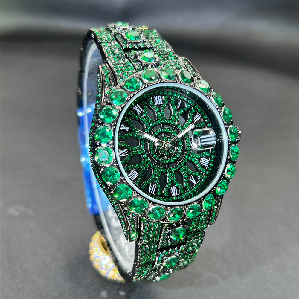 Green Diamond Watch For Men Br - огляд і ціна Luxury Watch And Jewelry Brand