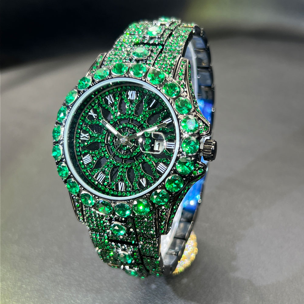 Green Diamond Watch For Men Br - огляд і ціна Luxury Watch And Jewelry Brand
