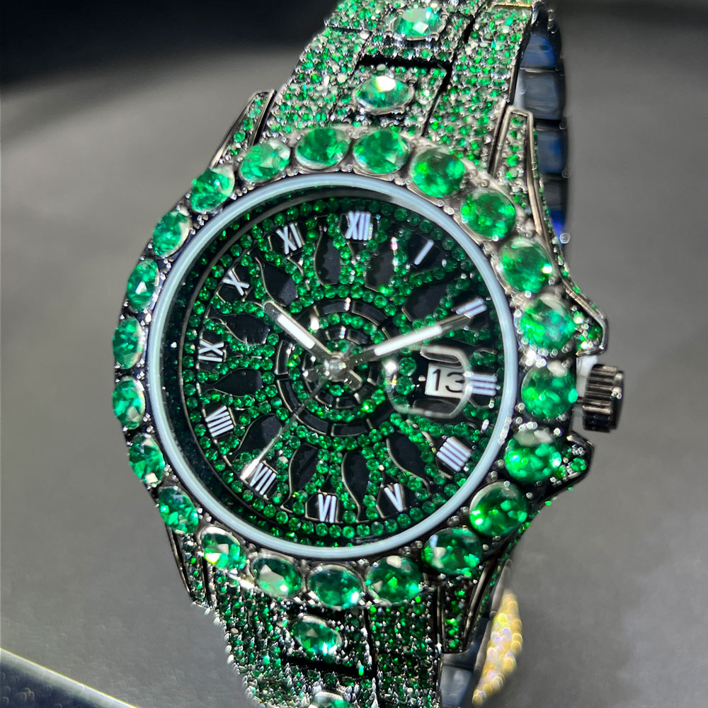 Green Diamond Watch For Men Br - огляд і ціна Luxury Watch And Jewelry Brand