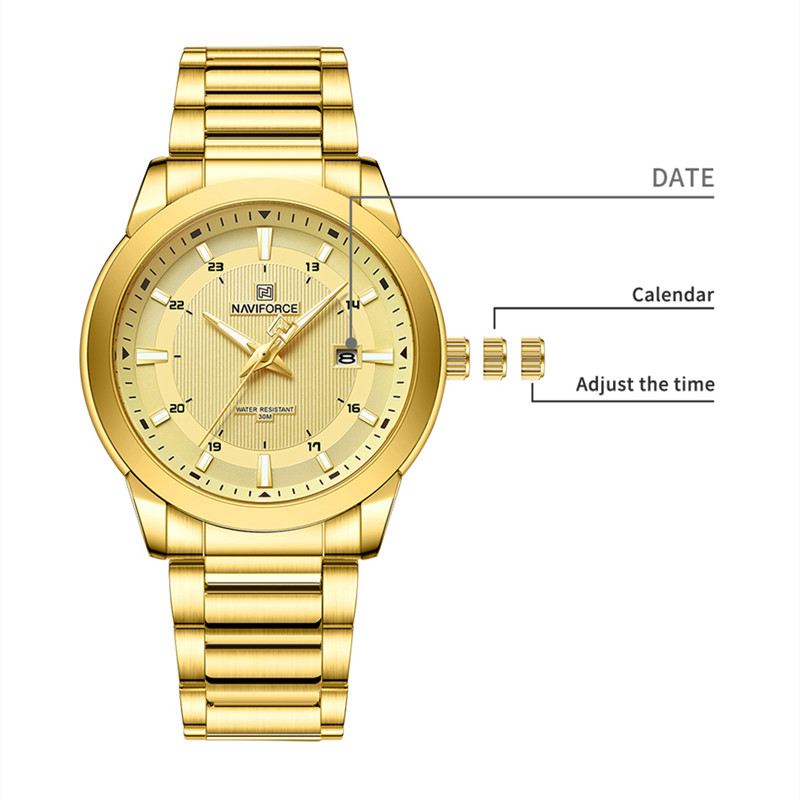 2024 Top Brand NAVIFORCE Mens  - огляд і ціна Luxury Watch Maker