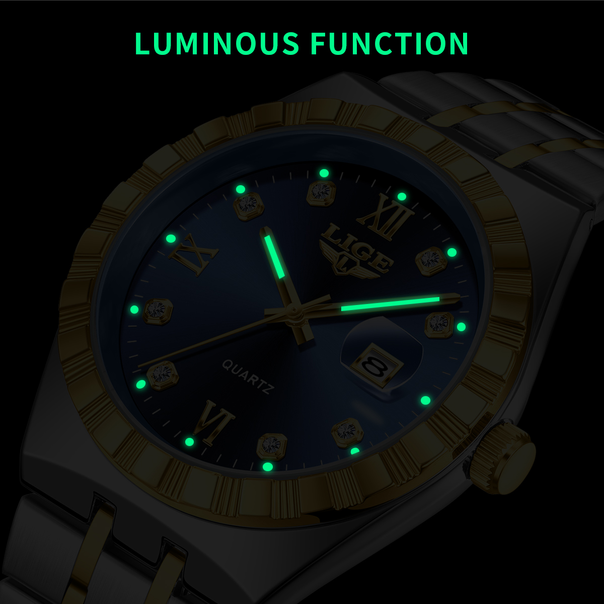 LIGE Business Men Watches Top  - огляд і ціна Luxury Watch Life
