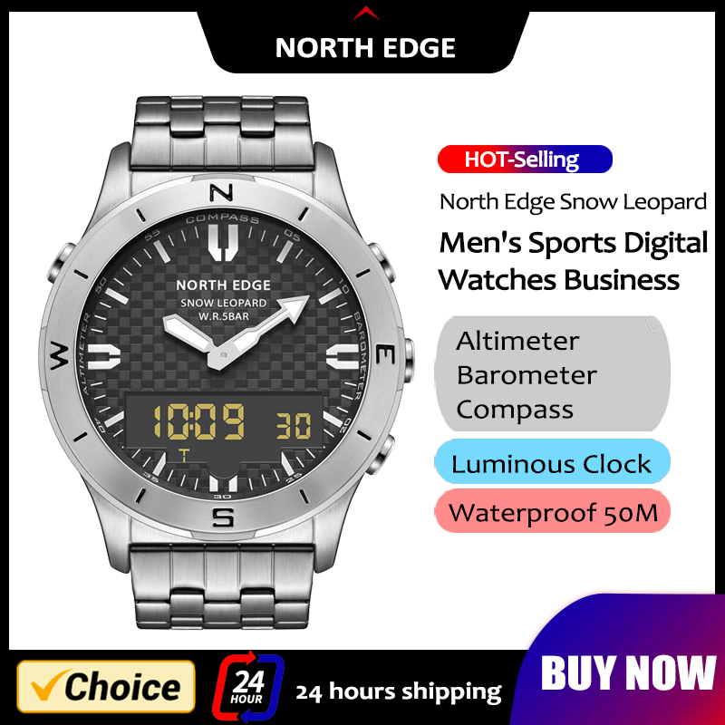 NORTH EDGE Men's Sports Digita - огляд і ціна Luxury Watch On Wrist